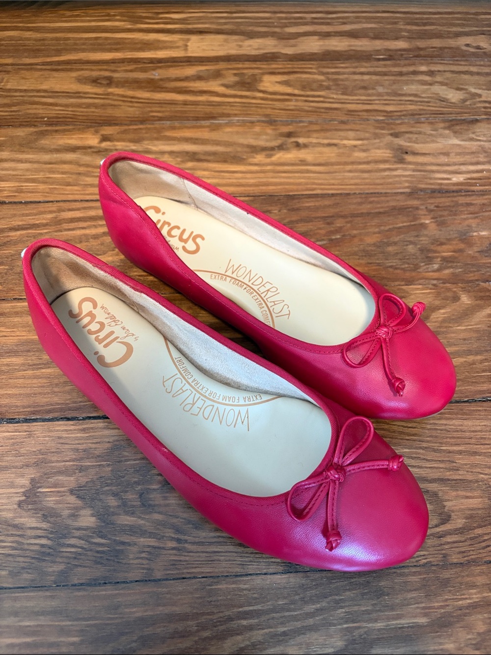Circus by Sam Edelman Red Ballet Flats 8
